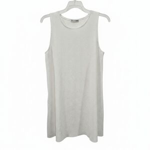 Zara Gauze Oversized White Sleeveless Mini Dress/ Tunic